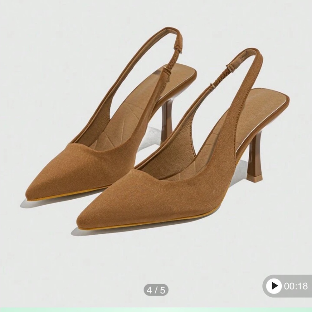 Brown heels